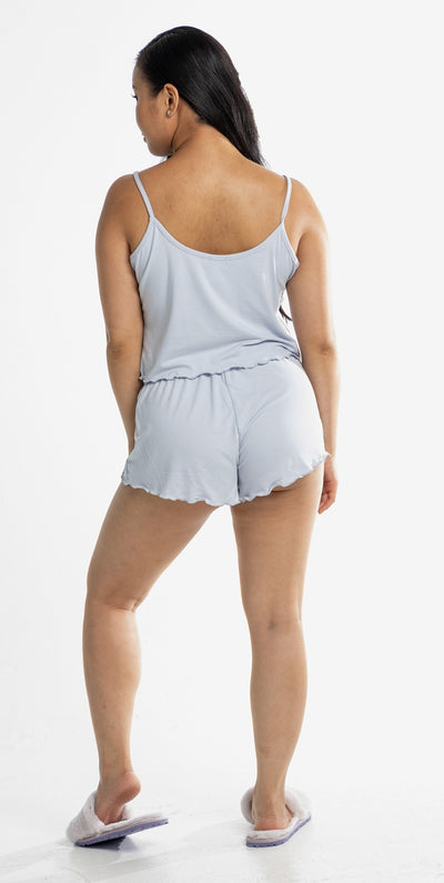 2 Piece Outfits Shorts + Cami Top Sleepwear Pjs Set