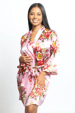 Classic Floral Robe